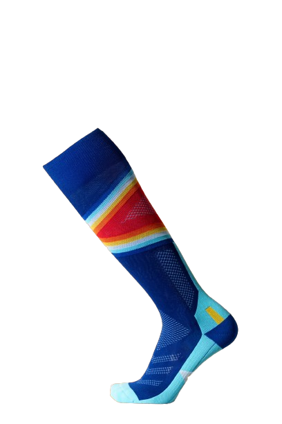 Lunatik Propel Elite compression sock on white background.