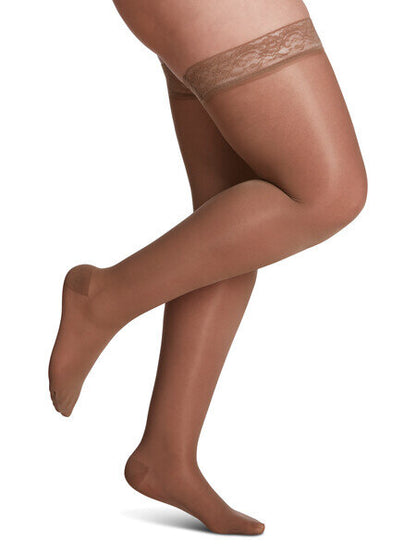 Sigvaris Sheer 20-30mmHg Compression Tights - Thigh Highs