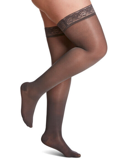 Sigvaris Sheer 20-30mmHg Compression Tights - Thigh Highs